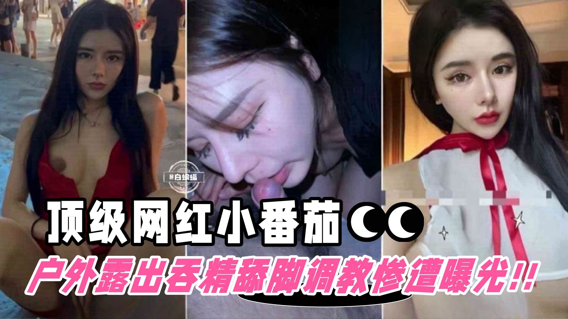 【顶级网红-小番茄】户外被进驻调教露出吞精舔脚惨遭粉丝扒出曝光!颜控必看精品