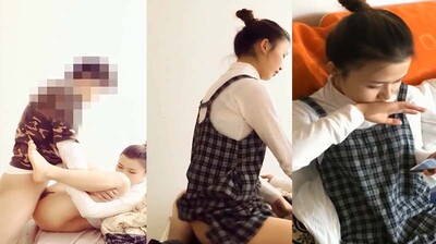 饥渴啊久别小情侣一见面裹硬鸡巴衣服不脱就骑上去